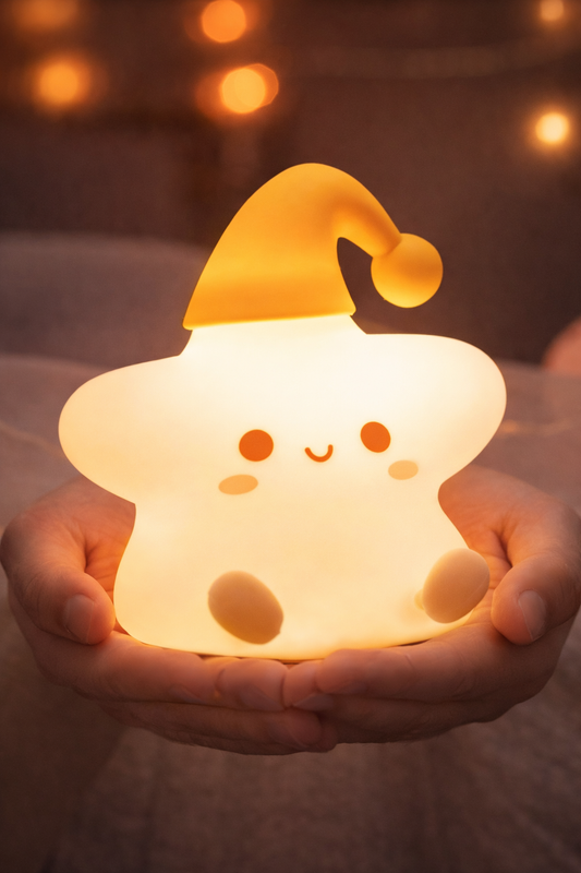 Yumuşak Uykucu Yıldız Gece/Masa Lambası